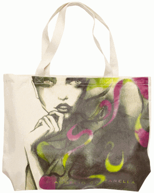 Aurelio Costarella: Designer tote for Jeanswest.